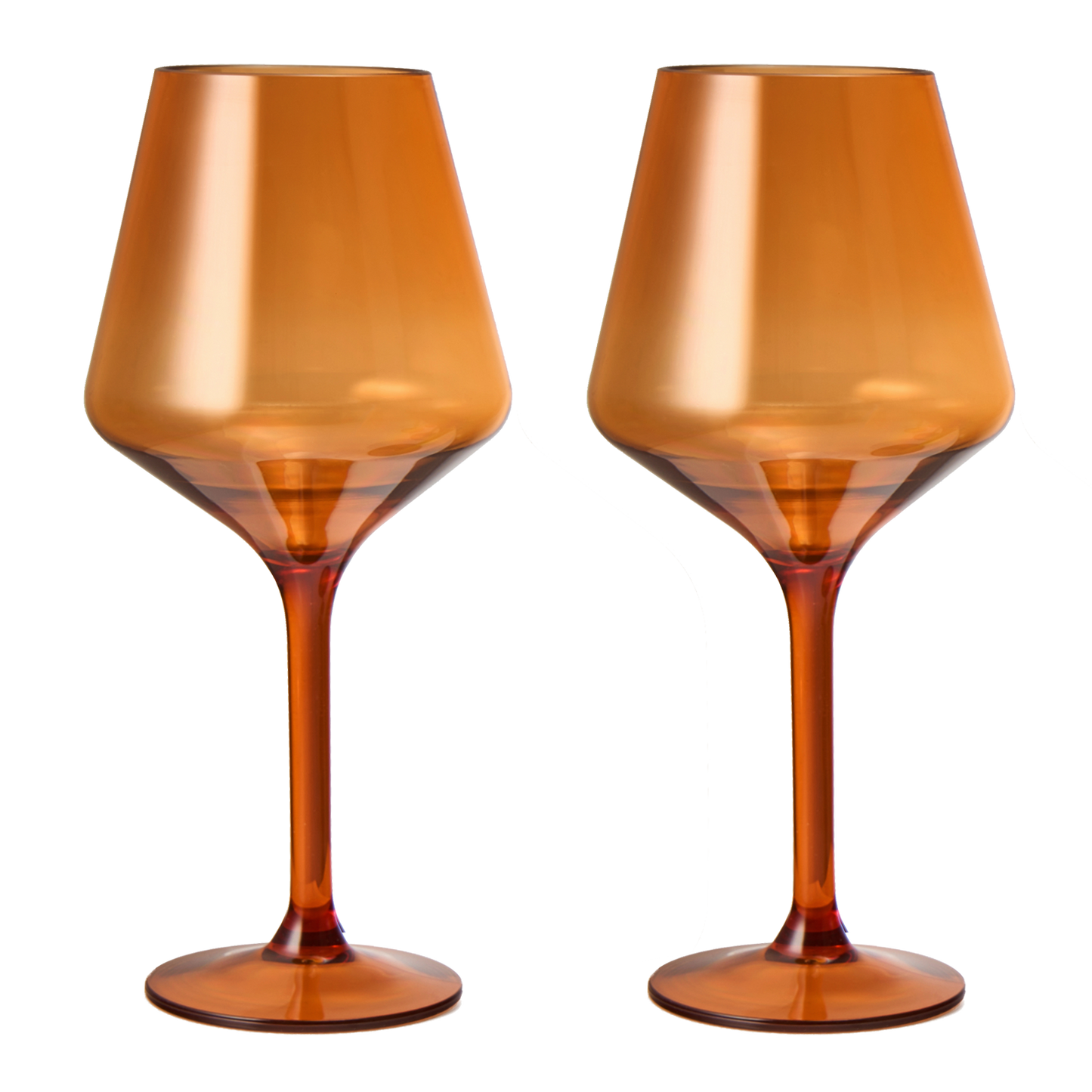 Saint Tropez Acrylic Wine Glasses Set of 2