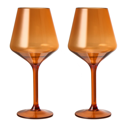Saint Tropez Acrylic Wine Glasses Set of 2