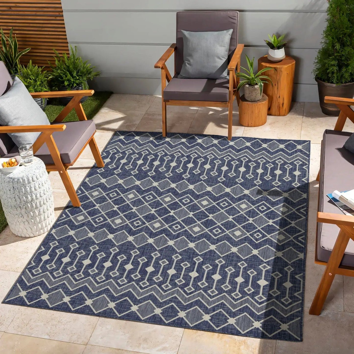 Sunshine Indoor Outdoor Polypropylene Area Rug