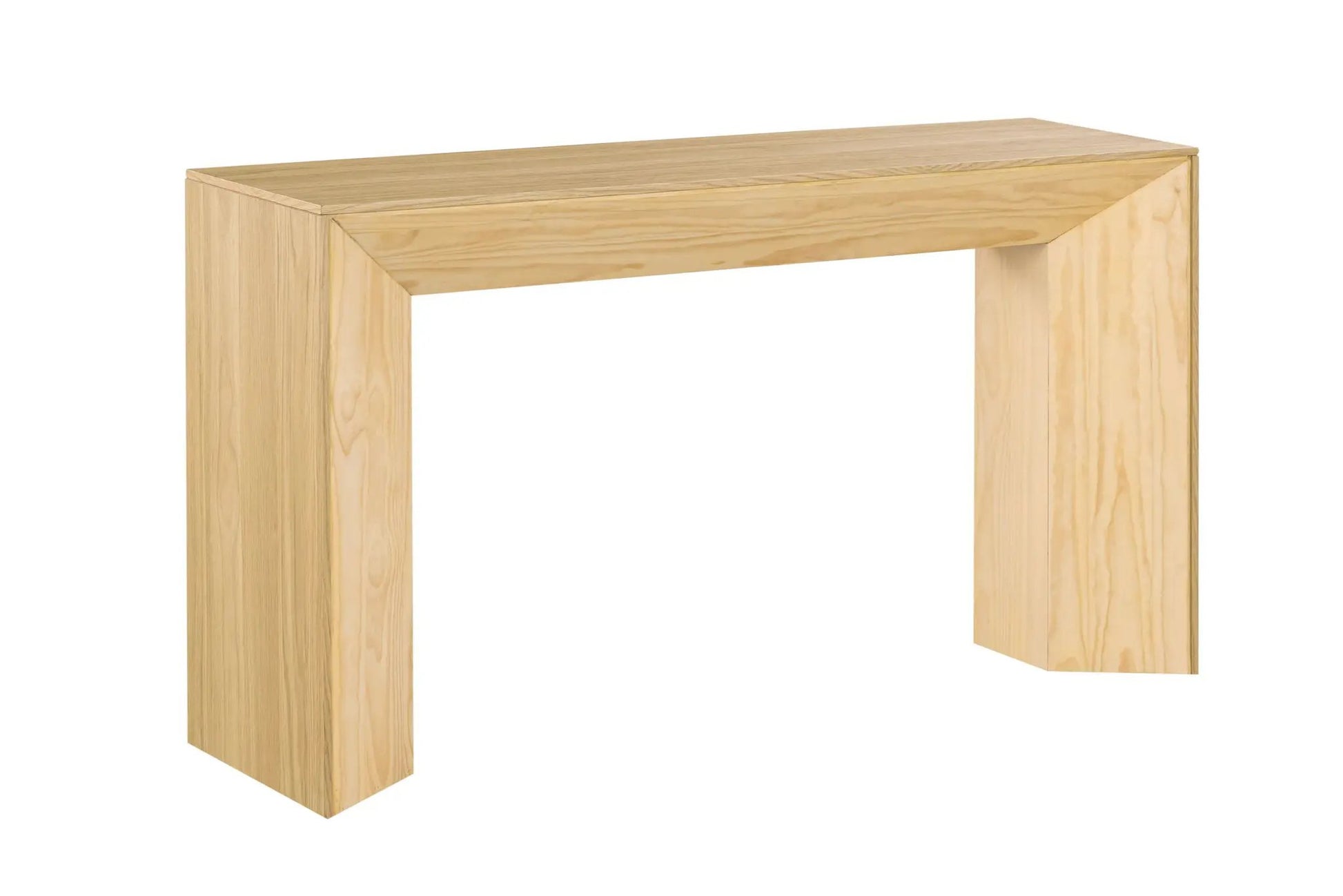 Harold wooden coffee table natural pine finish by Unique Piece Furniture on Tampa Home & Garden Store