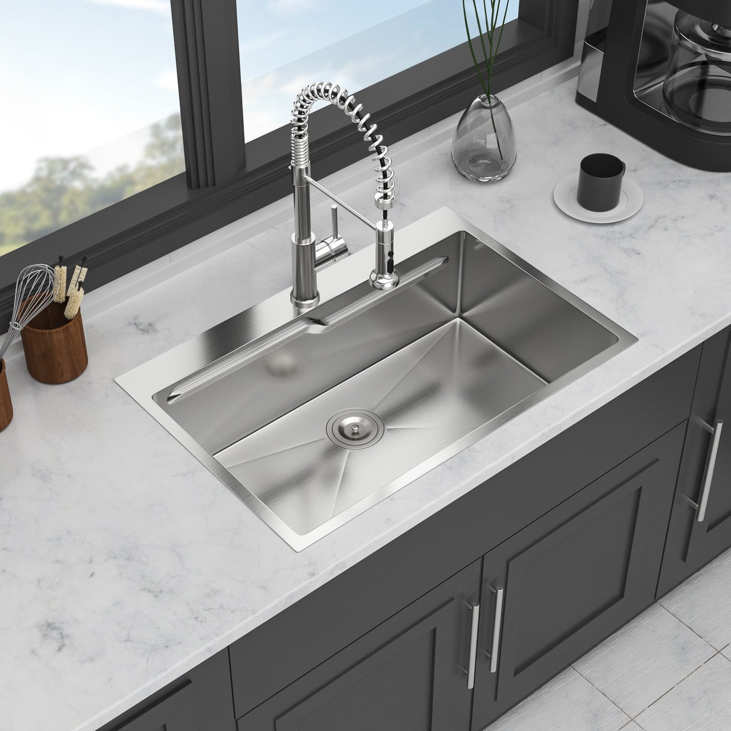 Premium Drop In the Stainless Steel Kitchen Sink