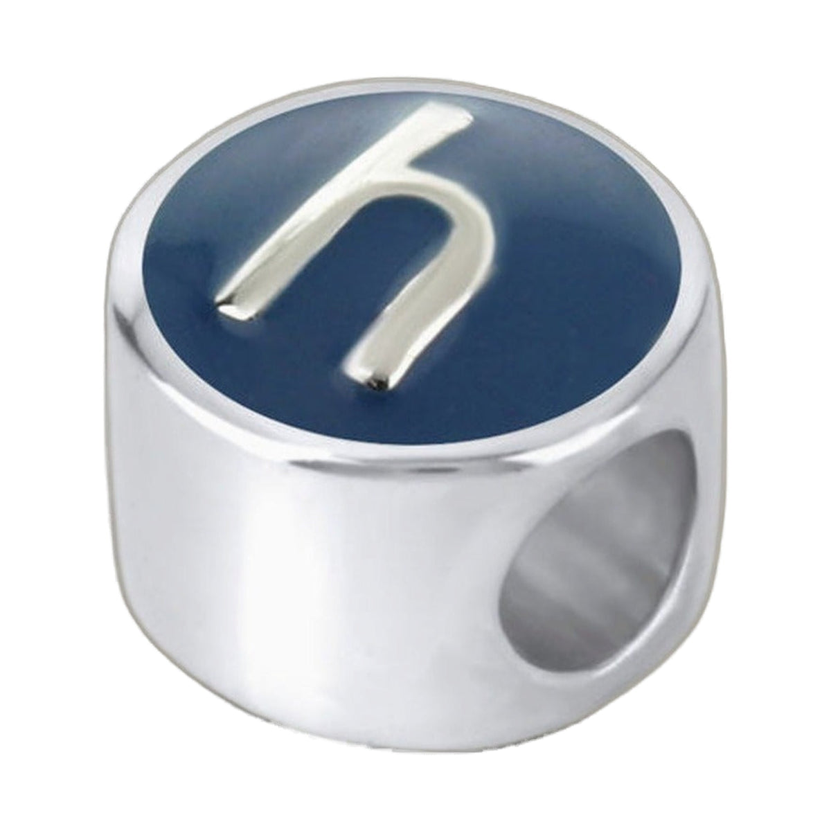 Gabriella Beads Initial charm in blue enamel with white G by Lauren G Adams, Charms & Pendants on Tampa Home & Garden Store