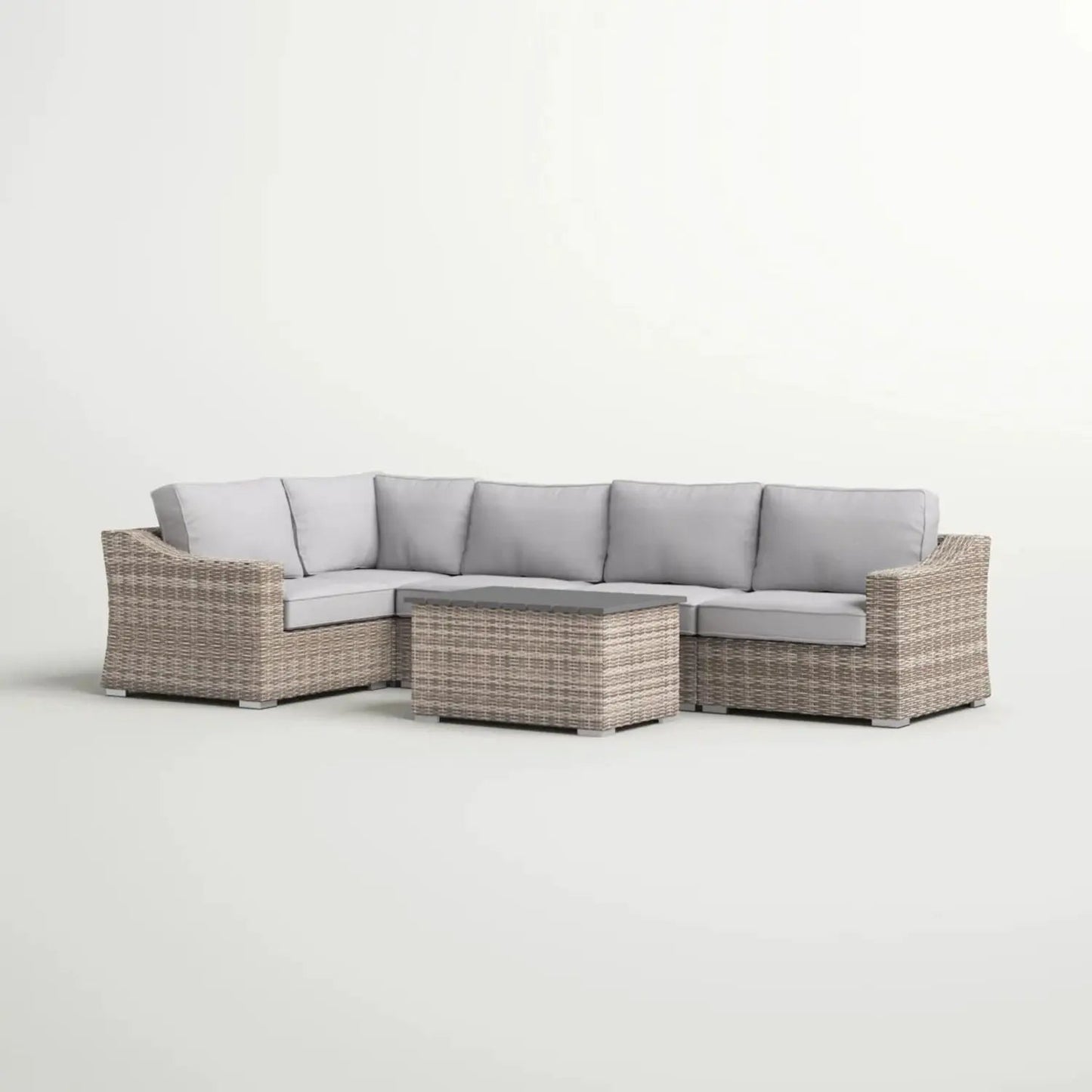 Outdoor Sofa Seating Group with Cushions