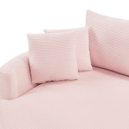 Oversized Double Chaise Sofa With USB Ports