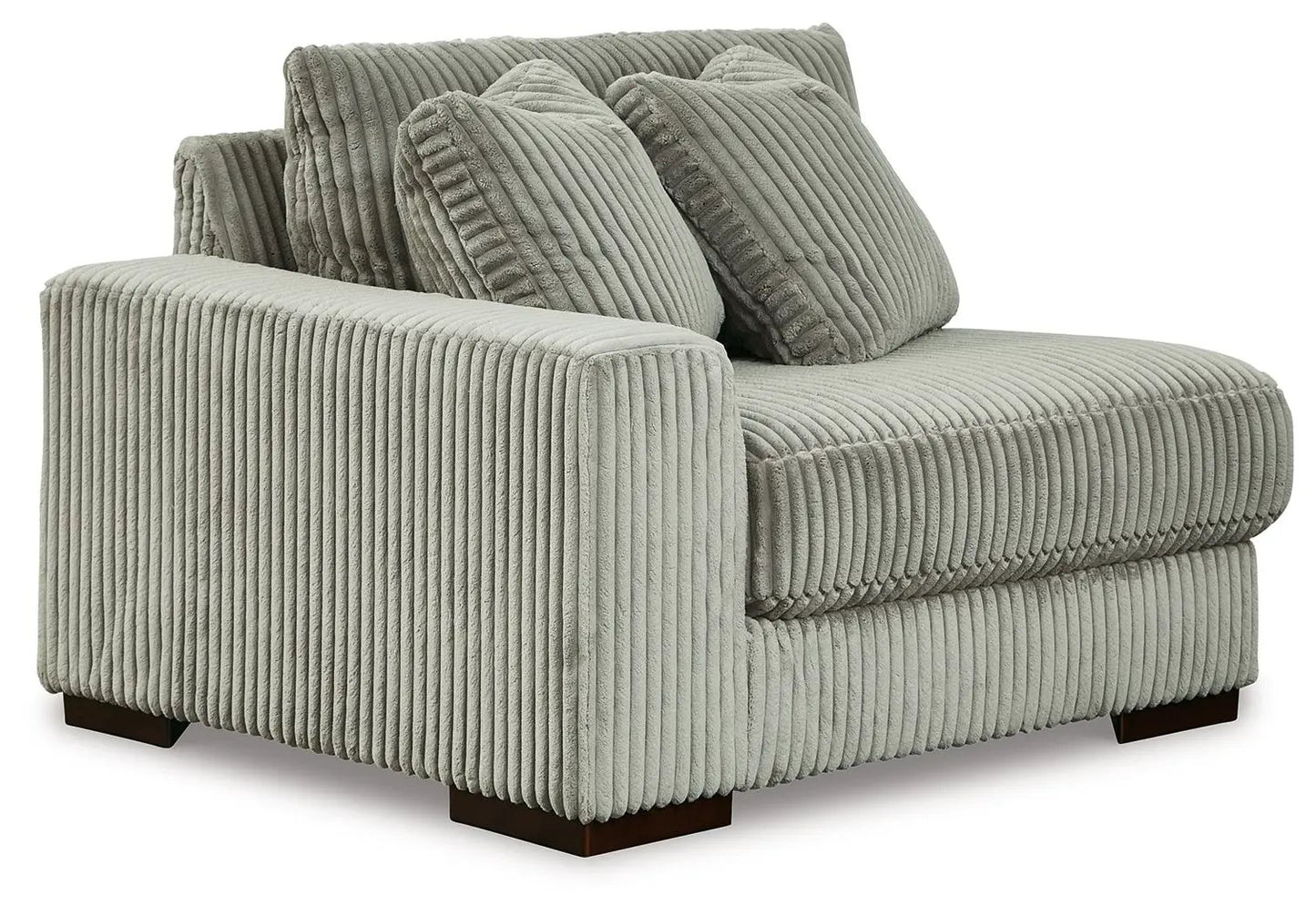 Lindyn Sectional Sofa with Cord Upholstery