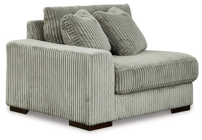 Lindyn Sectional Sofa with Cord Upholstery