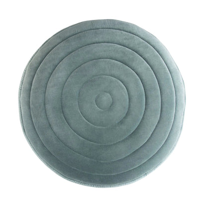 Vivienne Upholstered Round Pouf for Living Room