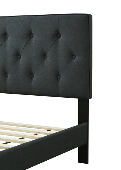 Elegant Channel Bed With Usb And Deep Storage