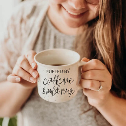 Caffeine Fueled Rage Mug for Coffee Lovers