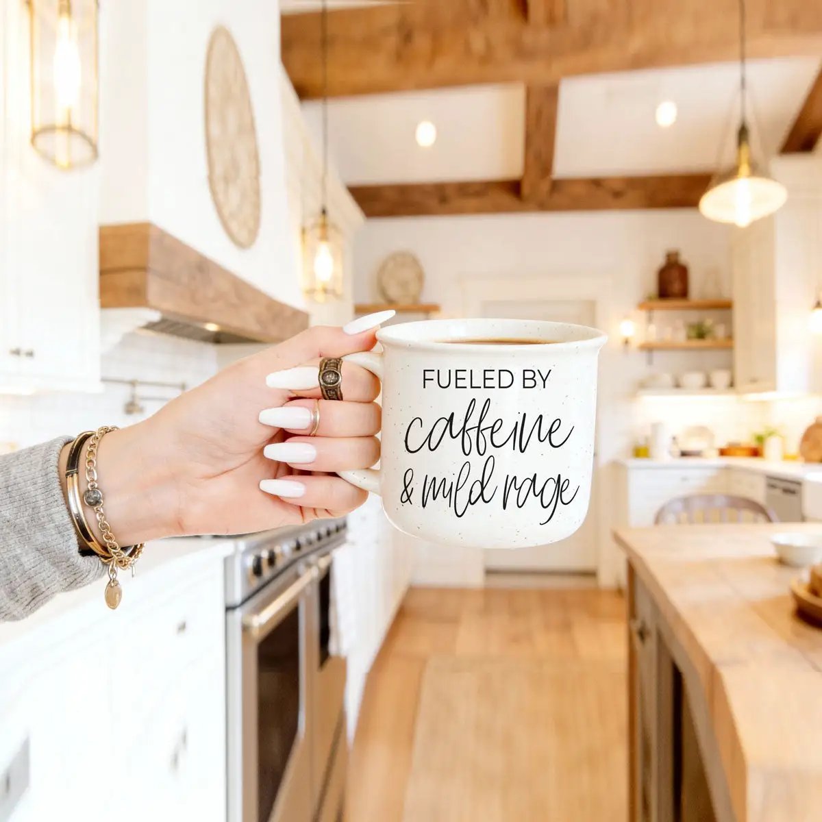 Caffeine Fueled Rage Mug for Coffee Lovers