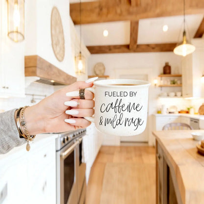Caffeine Fueled Rage Mug for Coffee Lovers