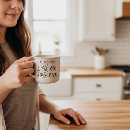 Caffeine Fueled Rage Mug for Coffee Lovers