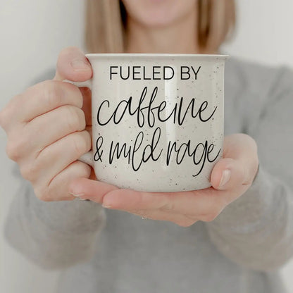 Caffeine Fueled Rage Mug for Coffee Lovers