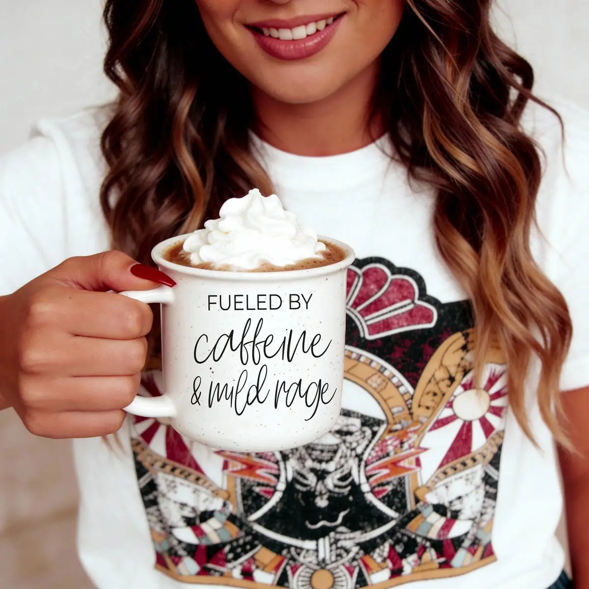 Caffeine Fueled Rage Mug for Coffee Lovers