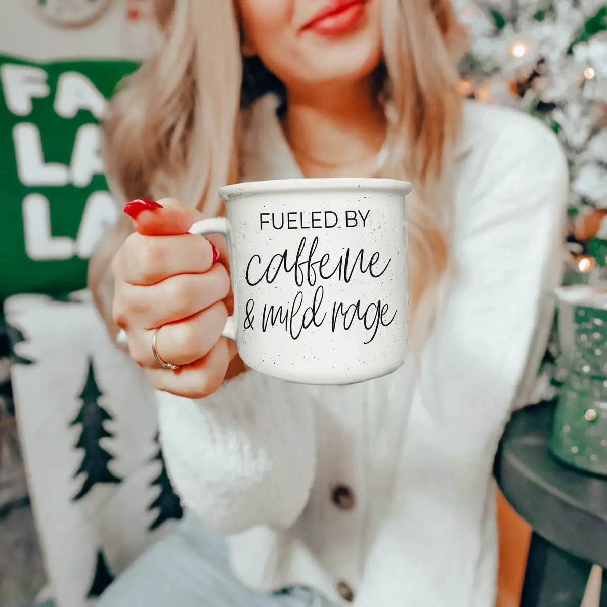 Caffeine Fueled Rage Mug for Coffee Lovers