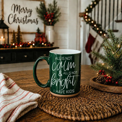 Christmas Ceramic Coffee Mug Double Sided Snark
