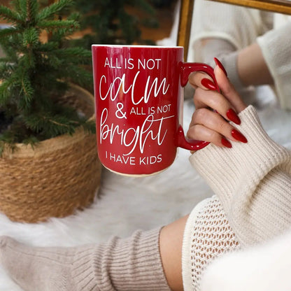 Christmas Ceramic Coffee Mug Double Sided Snark