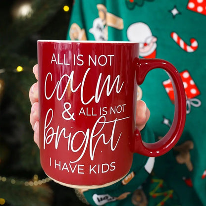Christmas Ceramic Coffee Mug Double Sided Snark