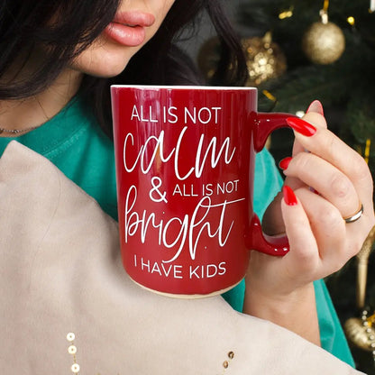 Christmas Ceramic Coffee Mug Double Sided Snark