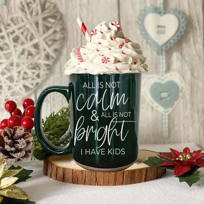 Christmas Ceramic Coffee Mug Double Sided Snark