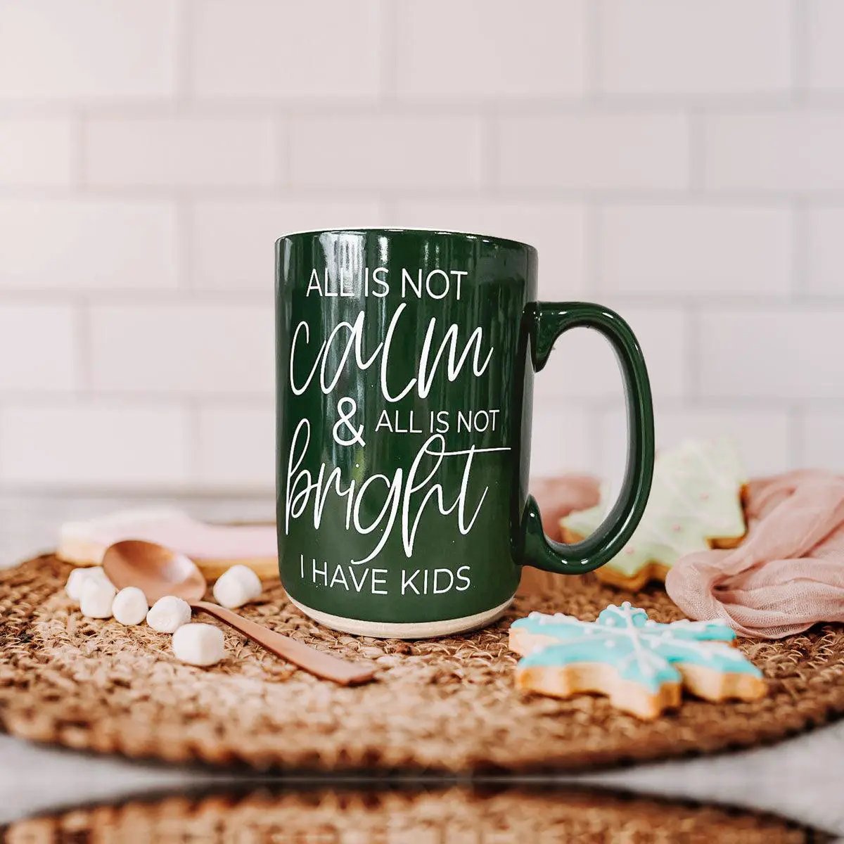 Christmas Ceramic Coffee Mug Double Sided Snark