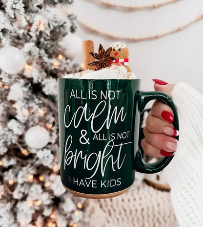 Christmas Ceramic Coffee Mug Double Sided Snark