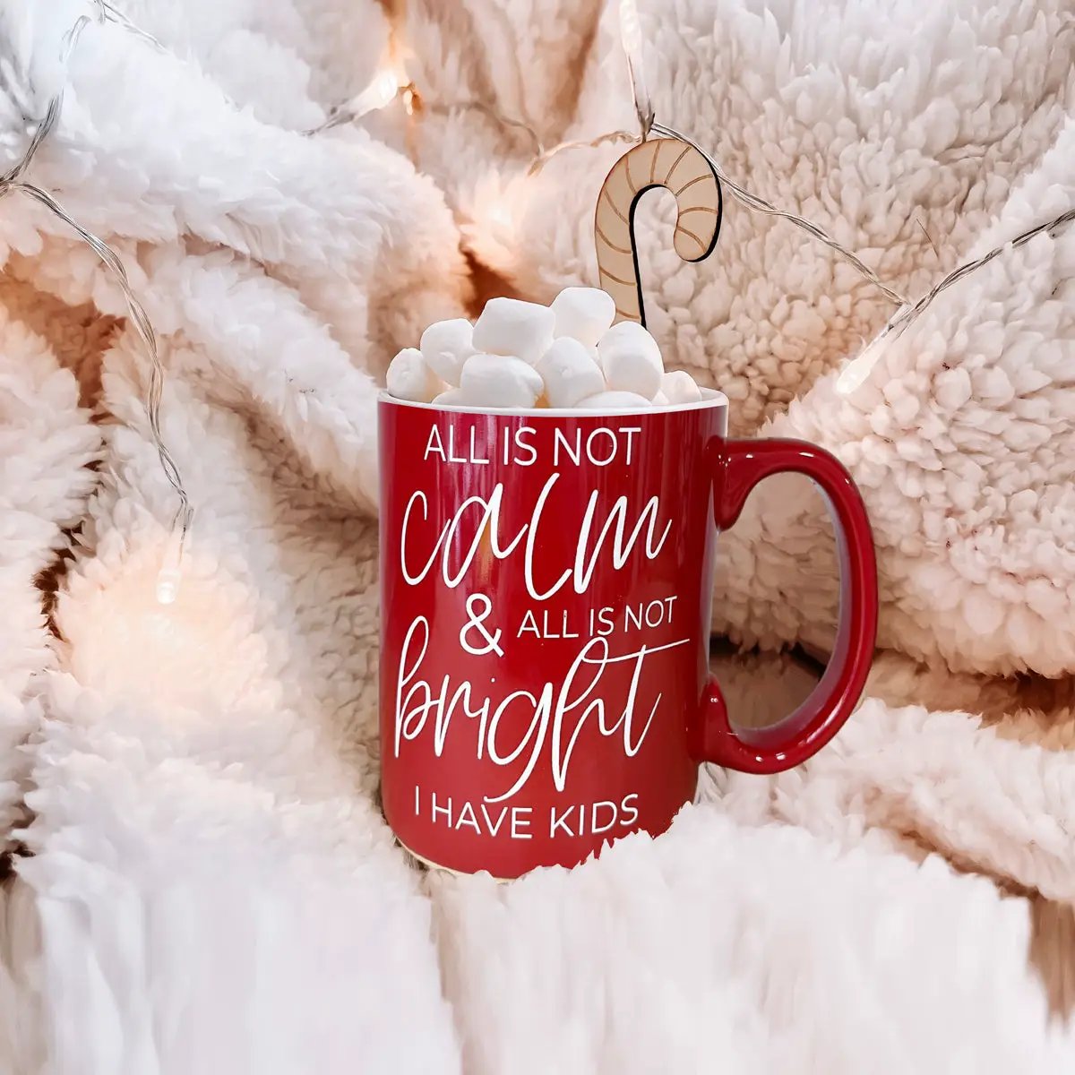 Christmas Ceramic Coffee Mug Double Sided Snark