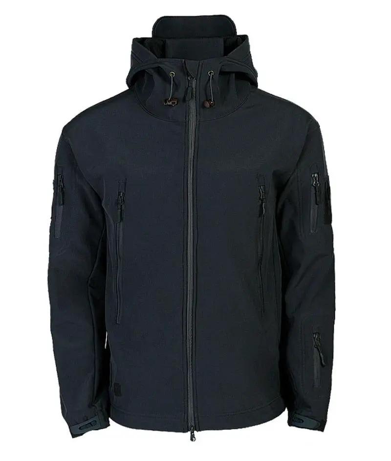Camouflage Green Hooded Windproof Jacket for Men