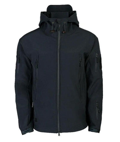 Camouflage Green Hooded Windproof Jacket for Men