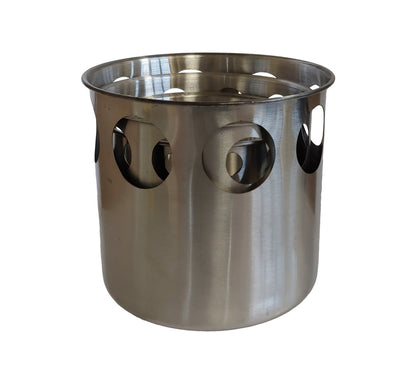 Bio Fuel Stove stainless steel camping stove with perforated side vents on Tampa Home & Garden Store