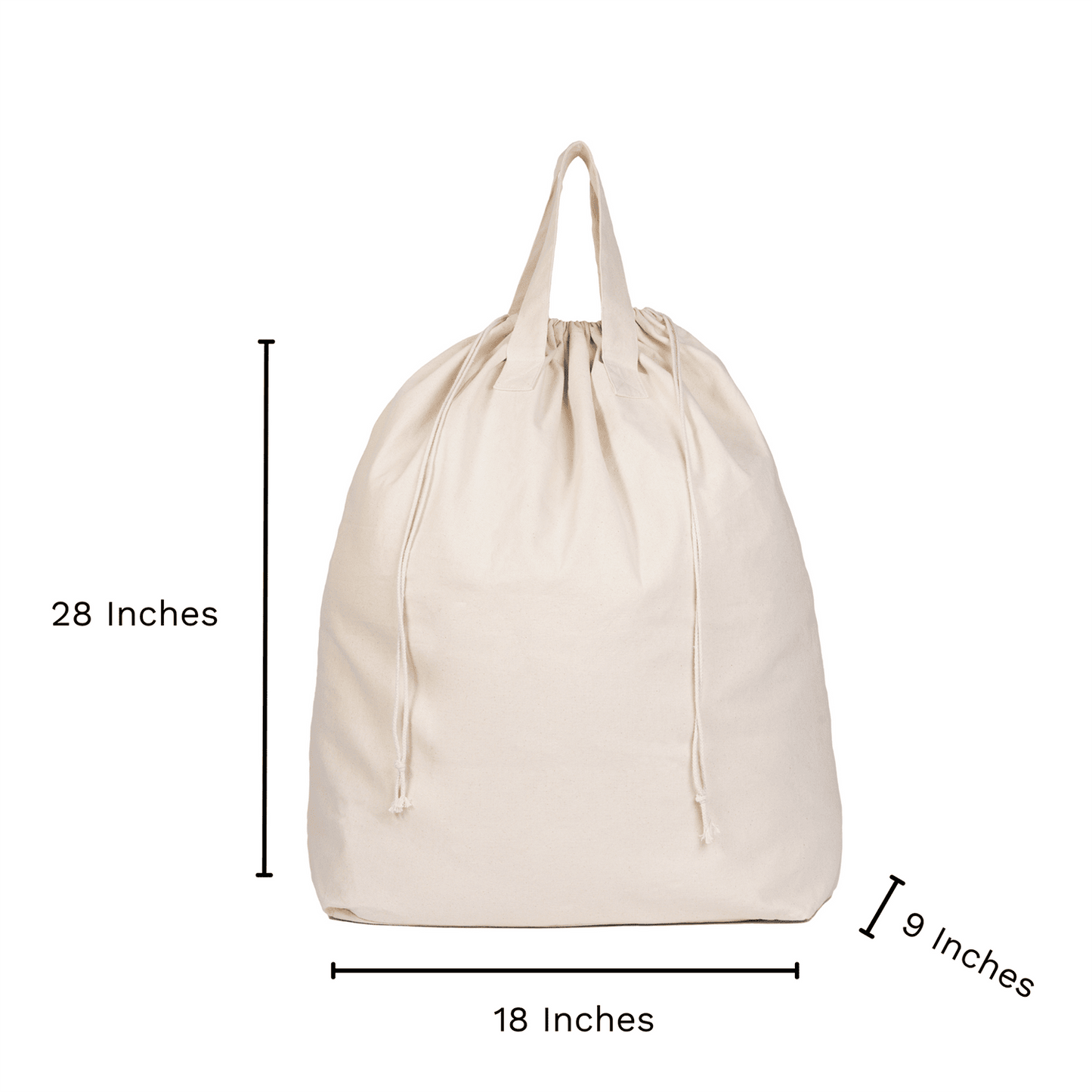 Canvas Laundry Bag for Heavy Duty Laundry