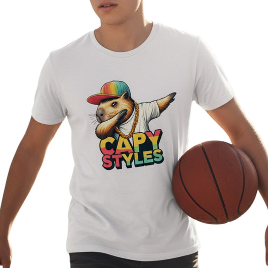 Capybara Graphic Tee and Casual Streetwear
