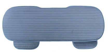 Stevvex blue flocked car seat cover universal non-slip seat protector mat for front or rear on Tampa Home & Garden Store