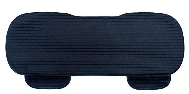 Car seat cover universal protector mat in dark navy flocking cloth with stripes Stevvex on Tampa Home & Garden Store