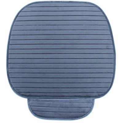 Car seat cover Stevvex blue flocking cloth seat protector mat non-slip breathable cushion on Tampa Home & Garden Store