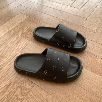Cartoon Bear Sandals Non Slip Thick Sole Slippers