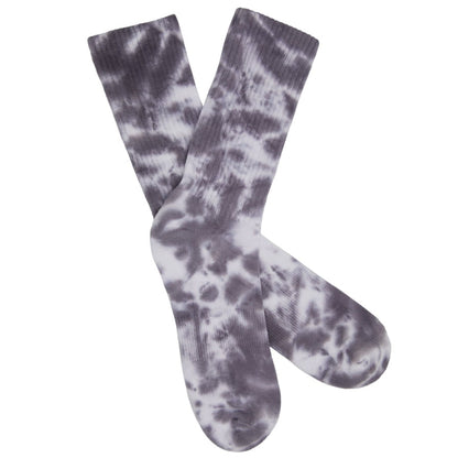 Casual Crew Tie Dye Socks With A 3 Pack Bundle