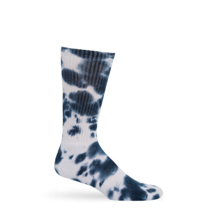 Casual Crew Tie Dye Socks With A 3 Pack Bundle