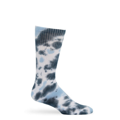 Casual Crew Tie Dye Socks With A 3 Pack Bundle