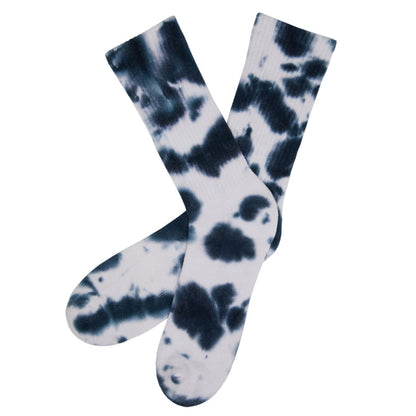 Casual Crew Tie Dye Socks With A 3 Pack Bundle