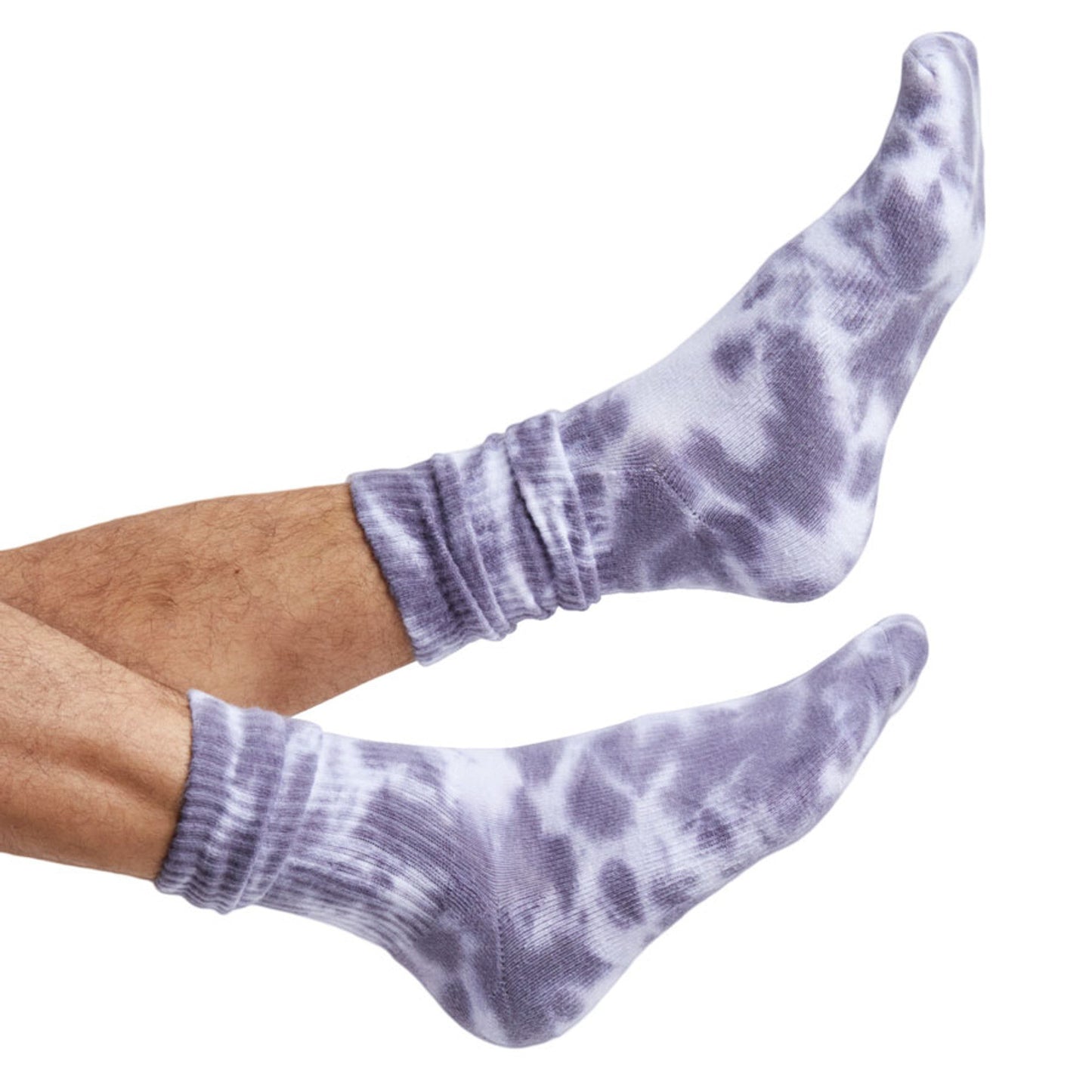 Casual Crew Tie Dye Socks With A 3 Pack Bundle
