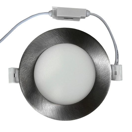 CB04 10W 3CCT Round Slim 12V LED Panel Light Low Voltage Lighting Fixture