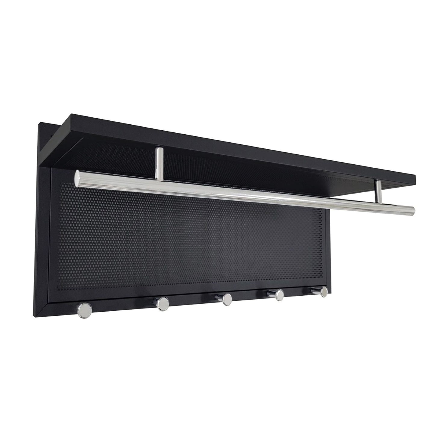Esyspot Hook Wall Mount With Shelf for Storage
