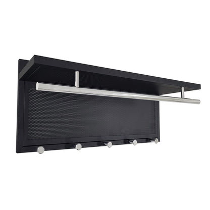 Esyspot Hook Wall Mount With Shelf for Storage