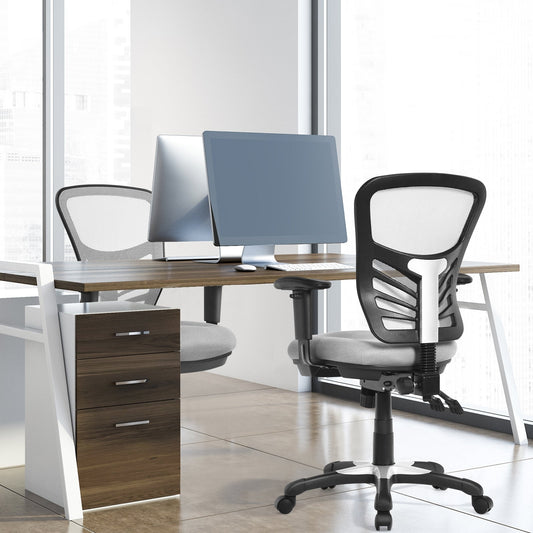 Ergonomic Mesh Office Chair with Adjustable Back Height and Armrests - Tampa Home & Garden Store