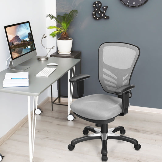 Ergonomic Mesh Office Chair with Adjustable Back Height and Armrests - Tampa Home & Garden Store