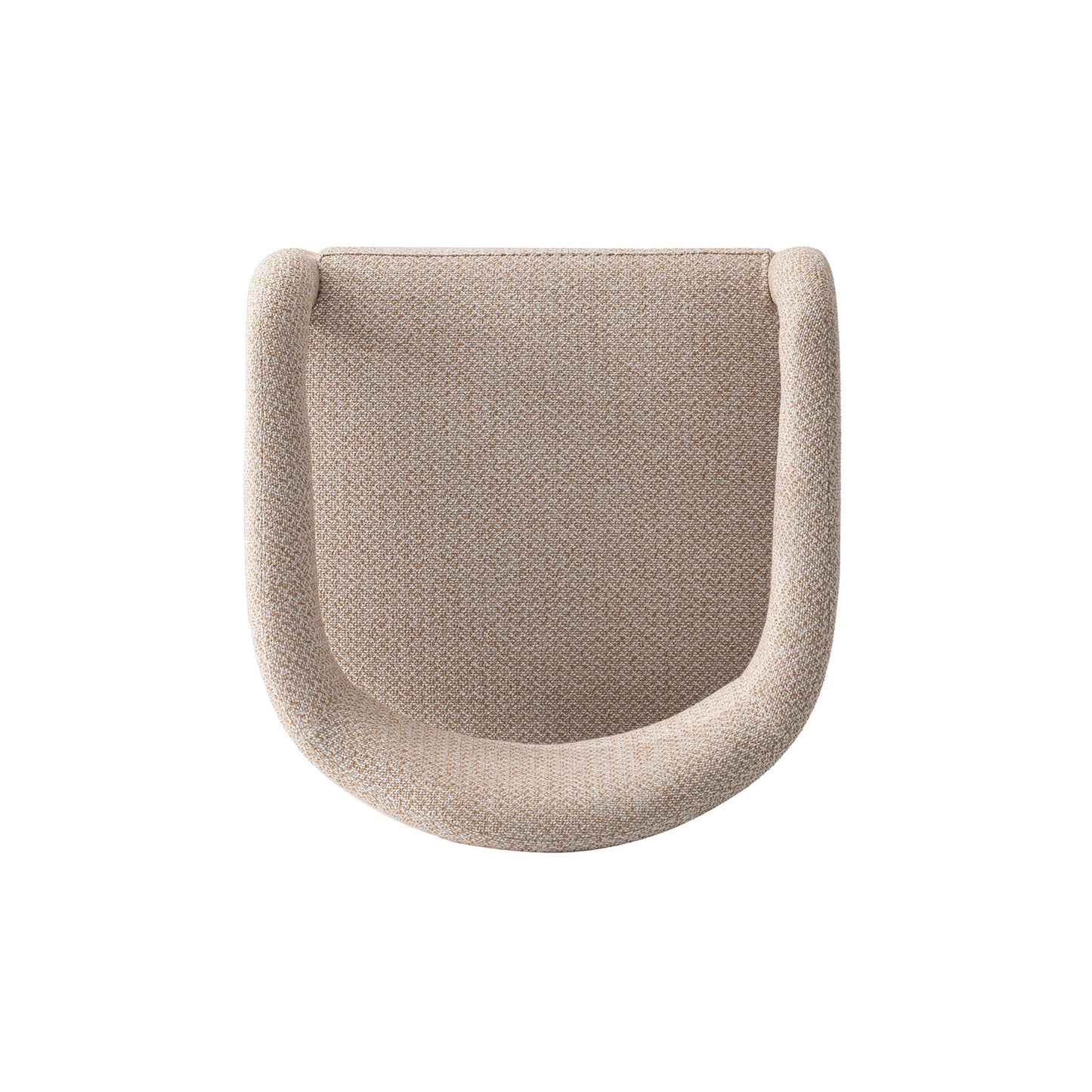 Aspen Solid Wood Mid Century Tweed Armchair