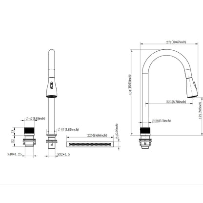 Undermount Workstation Sink and Faucet Set
