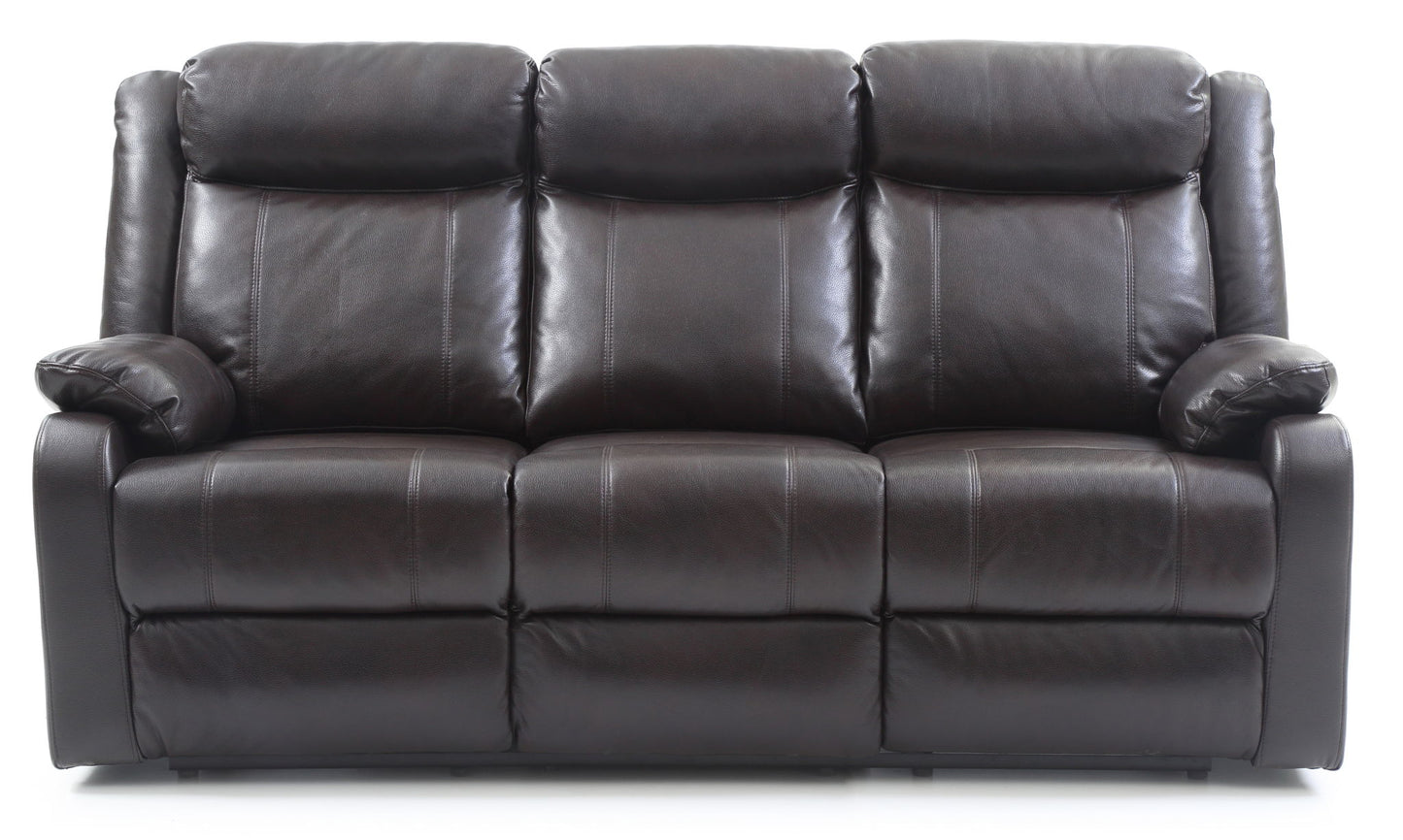 Contemporary Three Seater Reclining Sofa