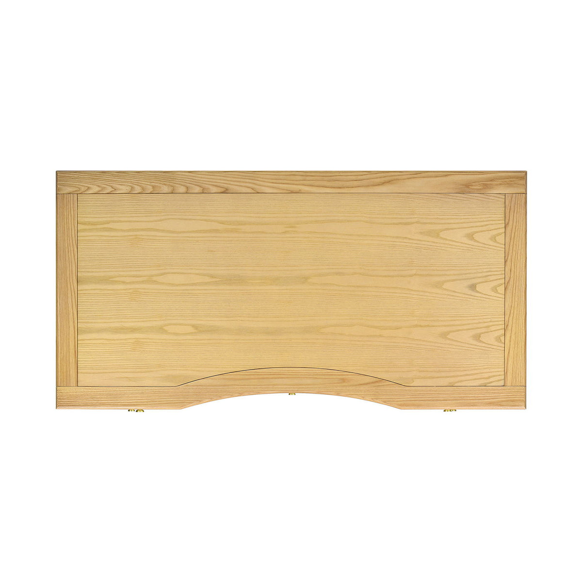 Dauphin 5 Drawer Executive Desk natural oak finish solid rubber hardwood HouseOfZazla on Tampa Home & Garden Store
